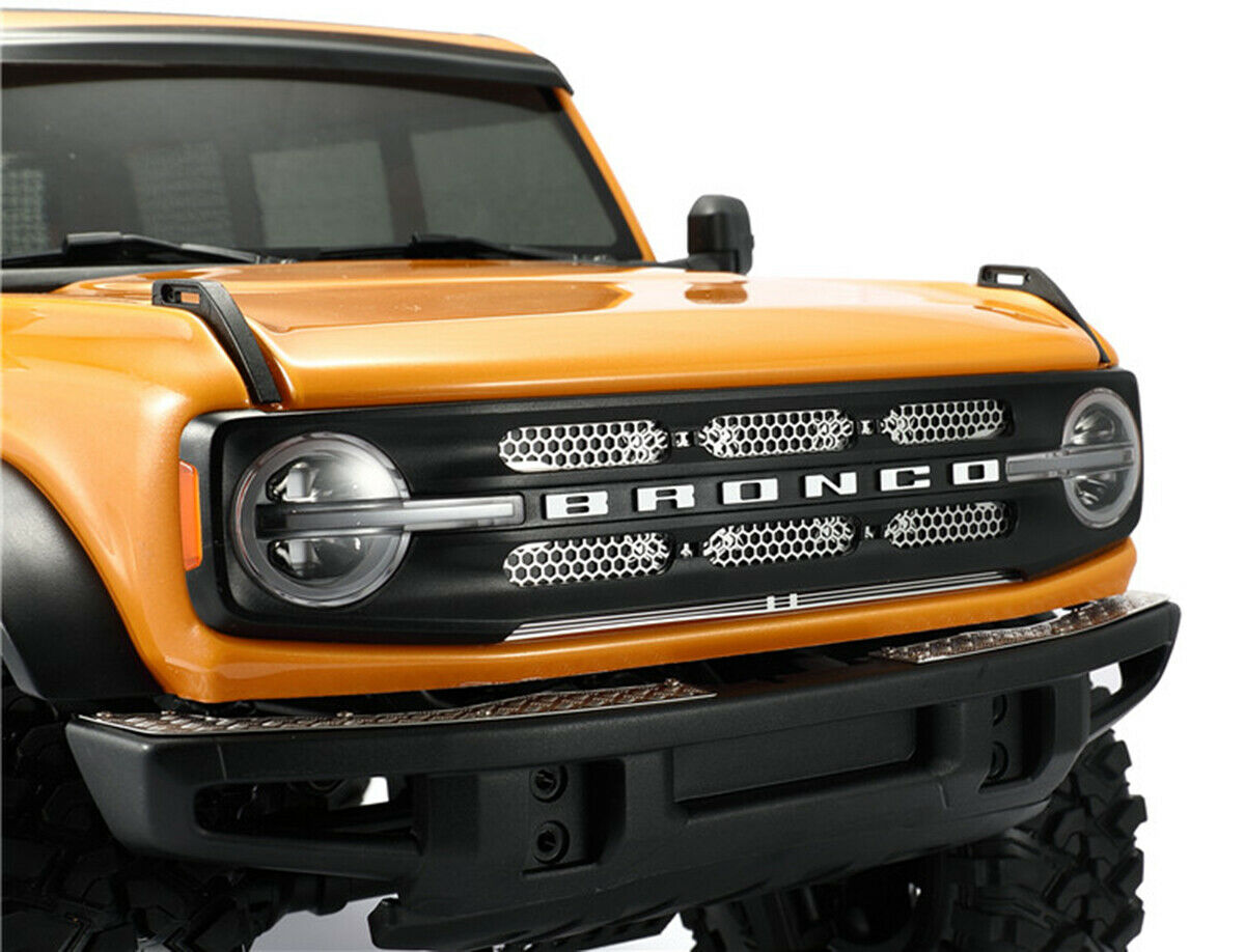 Grille Water Tank Sheet Cooling Case Plate for 1:10 Trx-4 New Ford Bronco RC Car