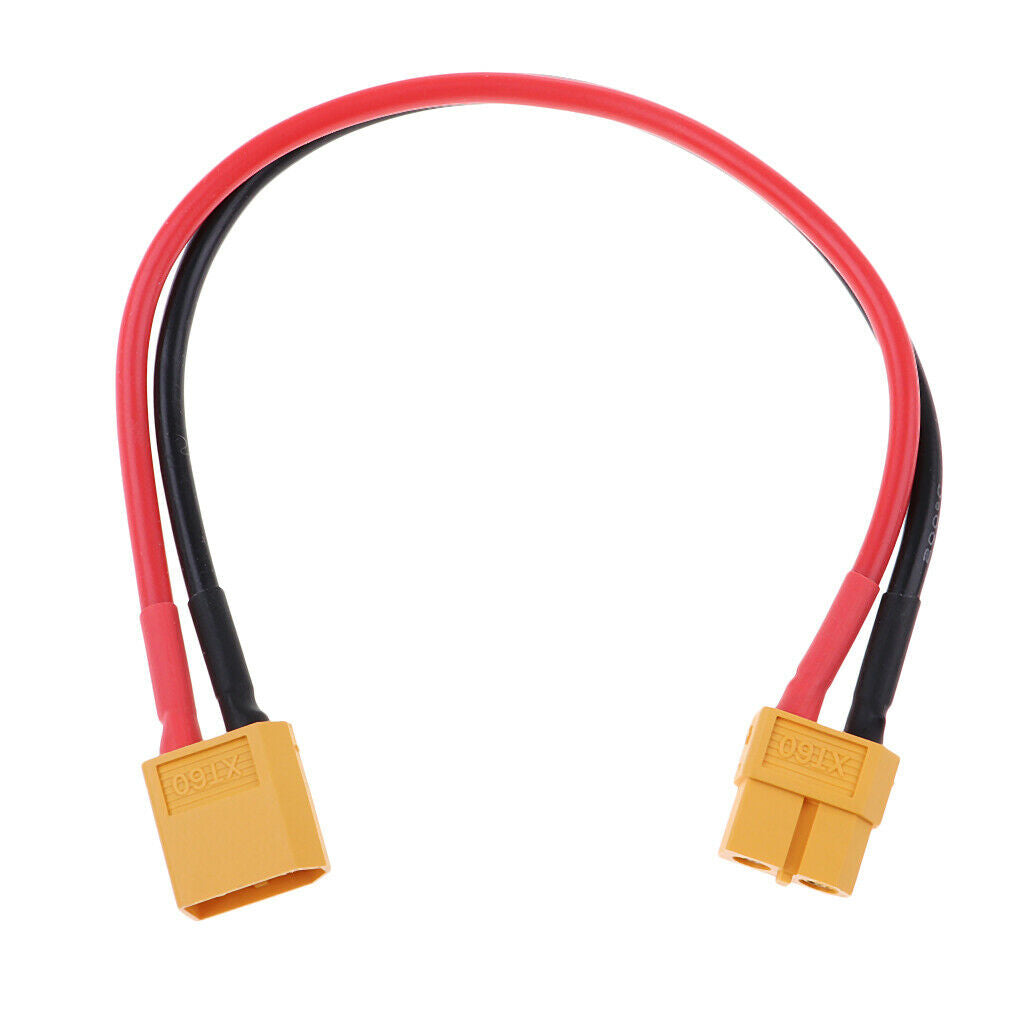 XT60 XT-60 Charging Cable Extension Adapter, Male to Female,