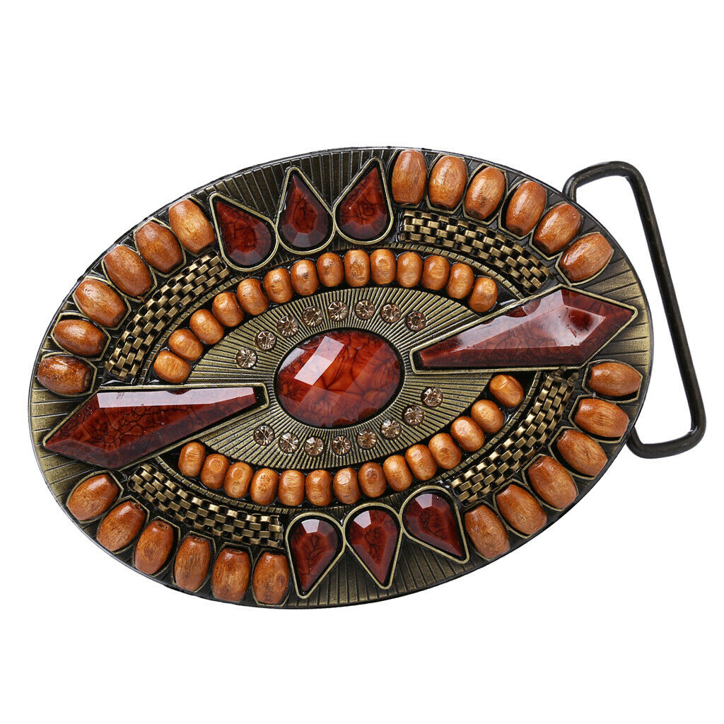Western Cowboy Style Belt Buckle Rodeo Zinc Alloy Buckle Jeans Accessories