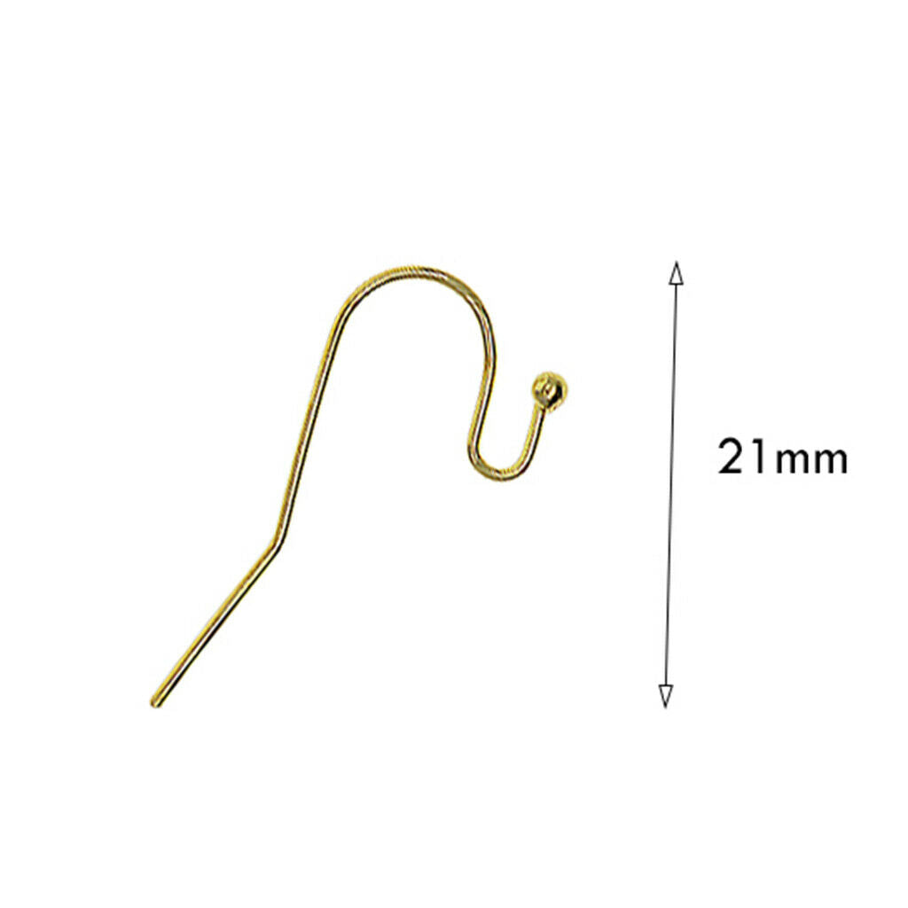 100 Pieces Earrings French Hook Ear Fish Hook Earring Jewelry Making Craft