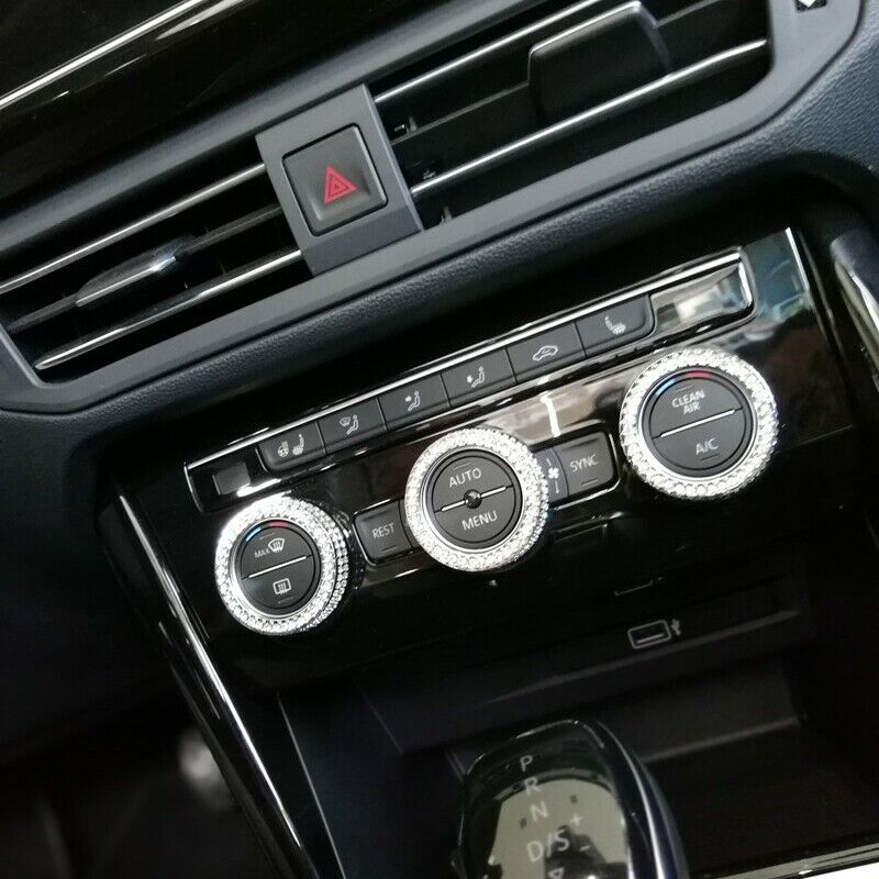 Bling Interior Fit for New CC Magotan B8 Variant Passat Rhinestone Crystal AirN3