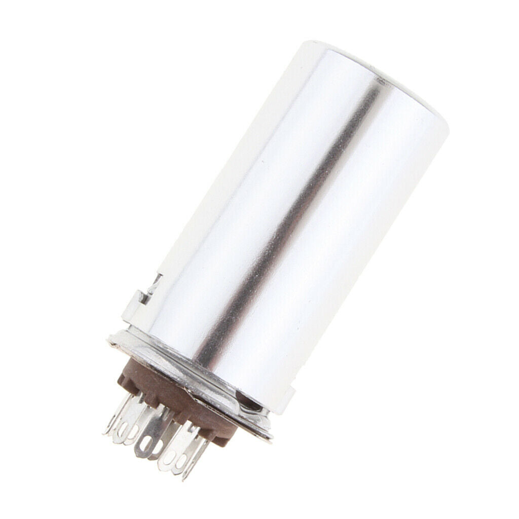 Bakelite 9-pin Tube Socket GZS9-F2-D-55 9-pin Tube Screen   for 6922, 6n11