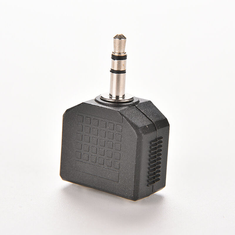 3.5mm Stereo Y Splitter Audio Adapter - 1/8" Male Plug to 2 Dual Female Ja.l8