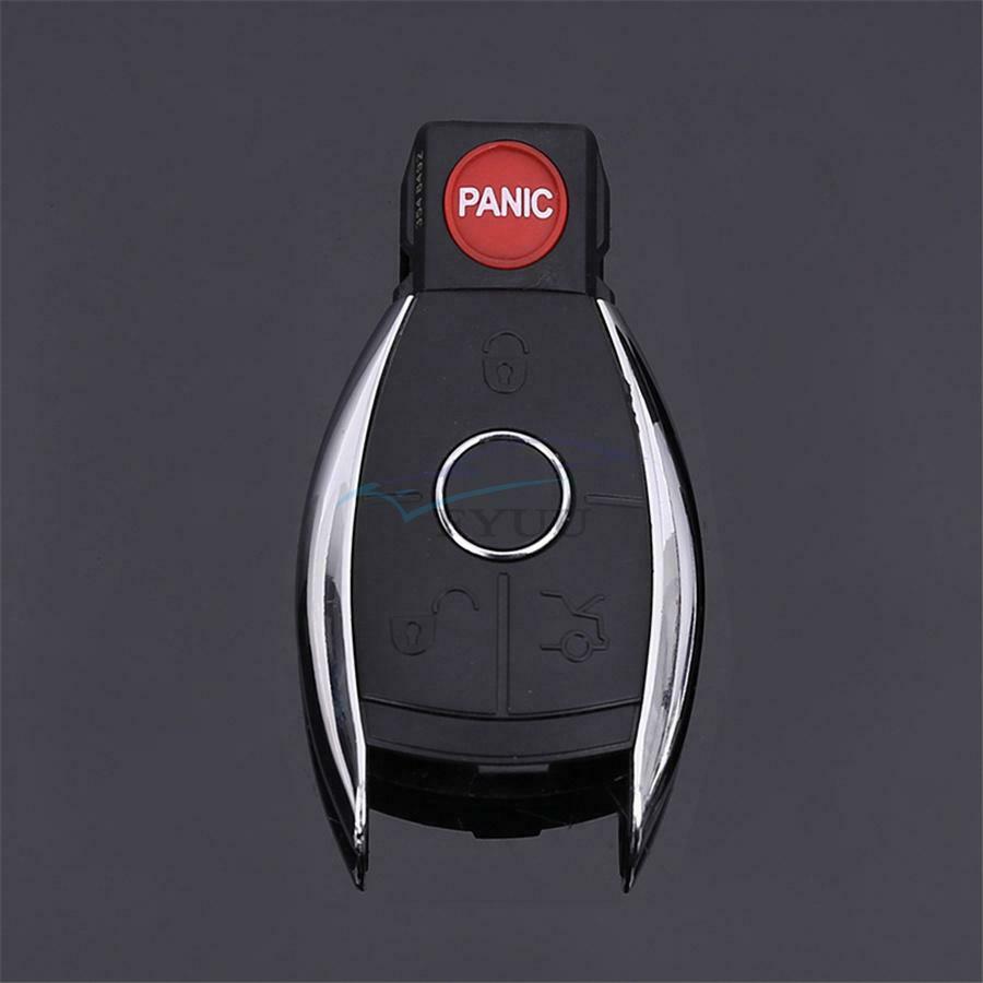 1 Piece 4 Buttons Empty Automobile Smart Remote Key Case Shell For Mercedes Benz