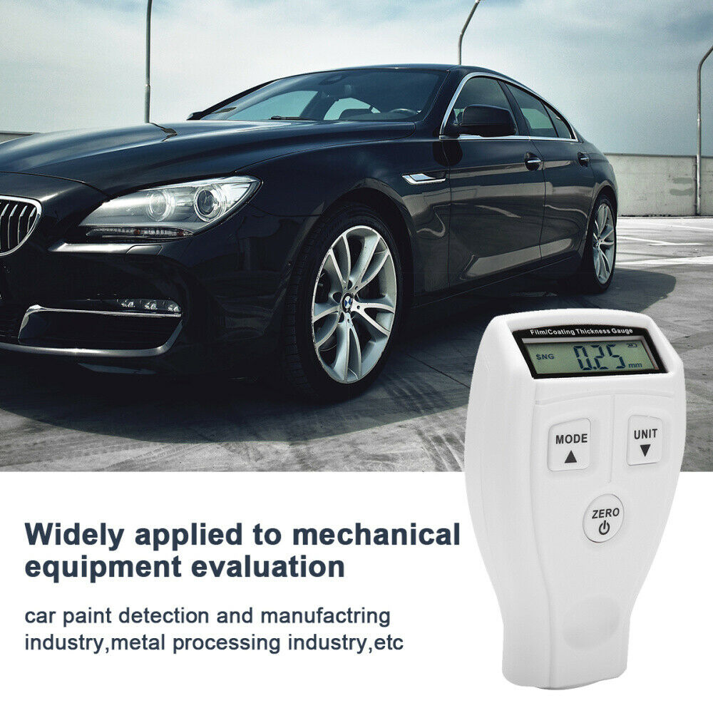 Mini LCD Digital Auto Car Paint Coating Thickness Tester Measuring Gauge Meter