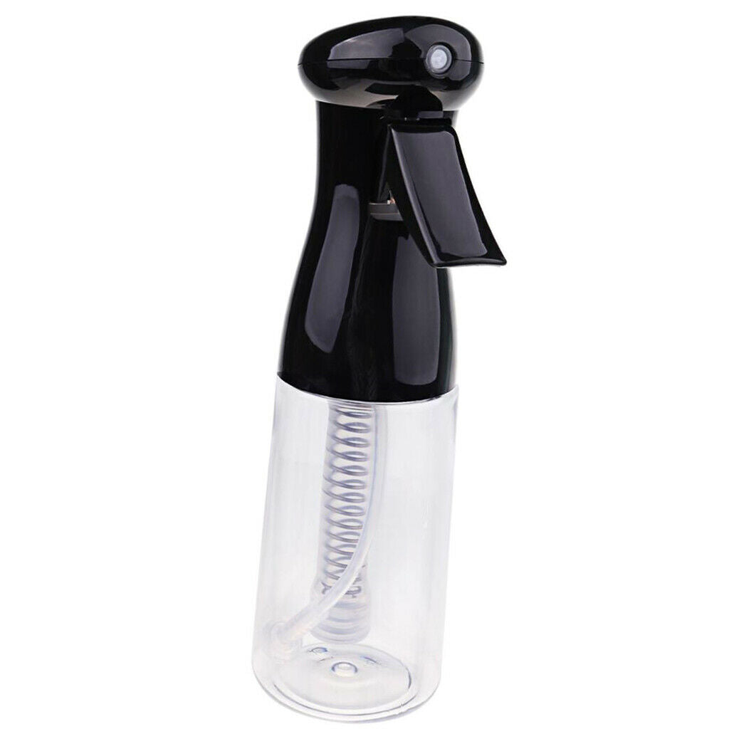 300ml Hairdressing Salon Hair Mist Spray Bottle Water Sprayer Vials Black