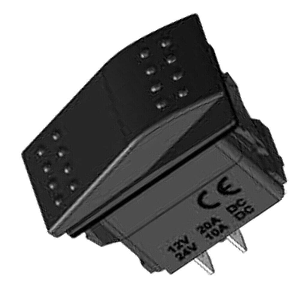 On-Off 4Pin 250V 10A DPST Latching Rocker Toggle Switch for Car Boat Yacht