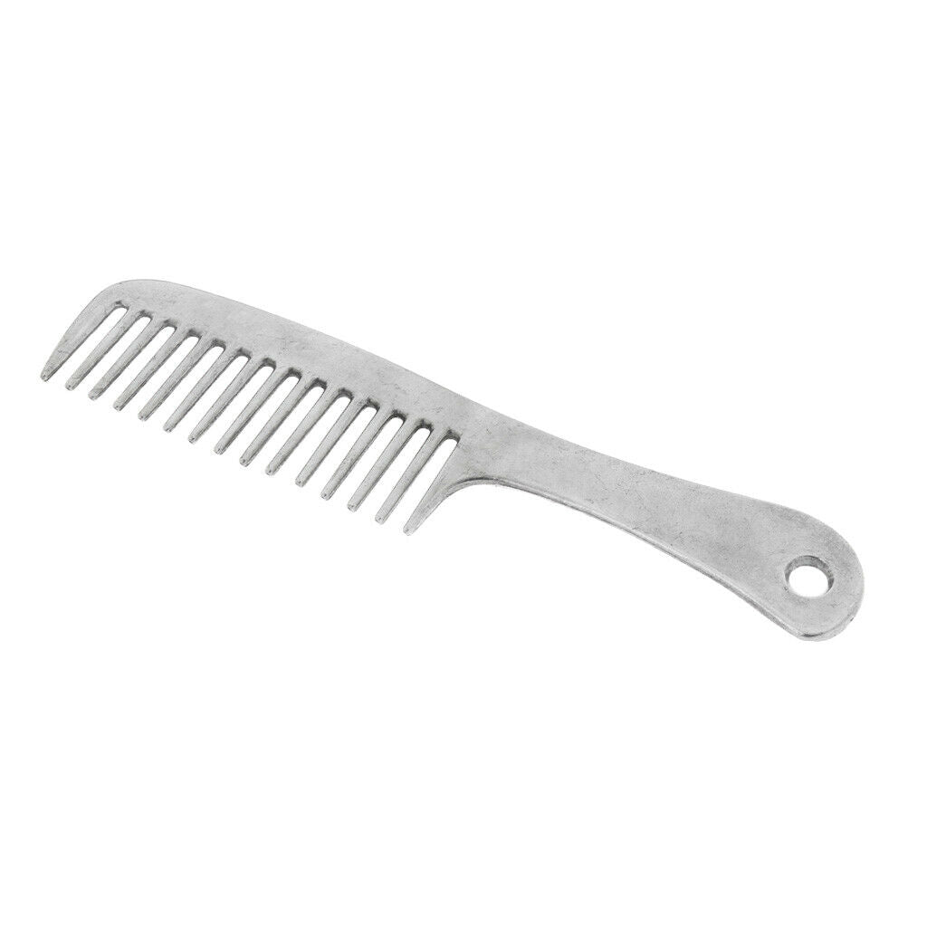 Horse Pony Grooming Kit Comb Currycomb Equestrian Pet Hair Comb