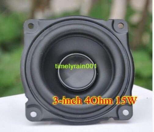 2pcs For AURA 3"inch 4Ohm 15W Woofer Mid bass Speaker Loudspeaker Horn Audio