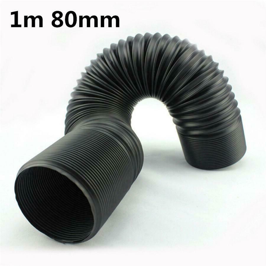 3.15inch Car Cold Air Intake Pipe Inlet Hose Tube Kit Flexible Adjustable