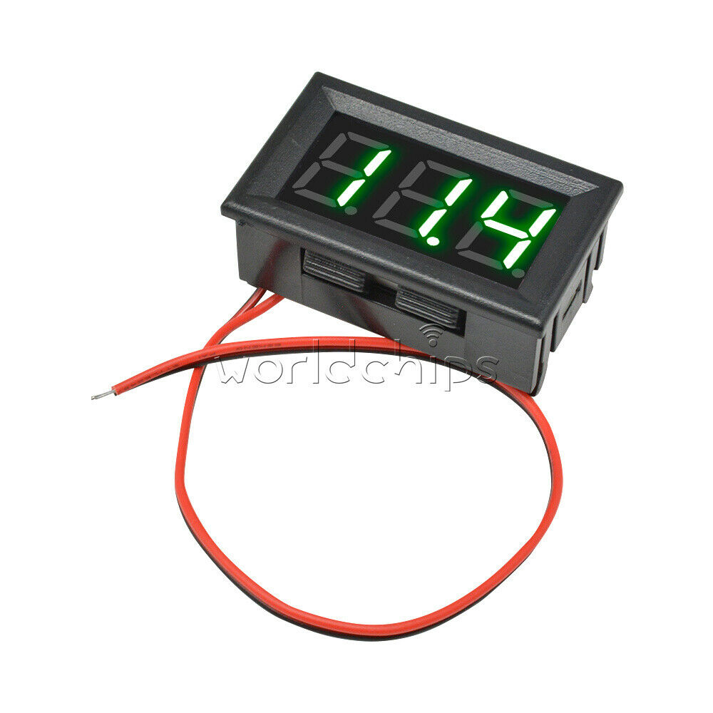 0.56" Inch Mini Voltmeter AC 70-500V Digital Green LED Voltage Panel Volt Meter