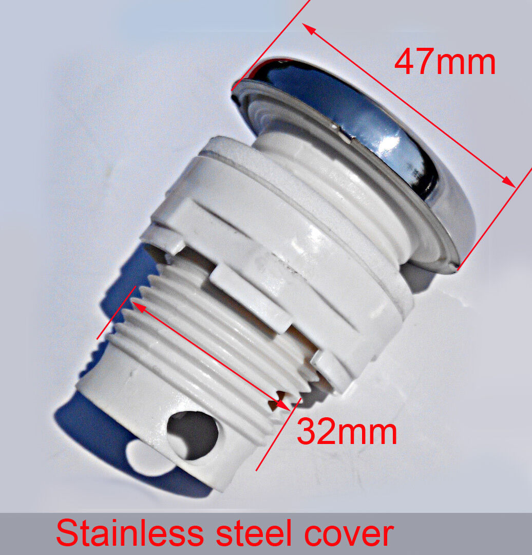 stainless steel Air Button Bath Spa Tub Pump Blower Control ,On Off PUSH BUTTON