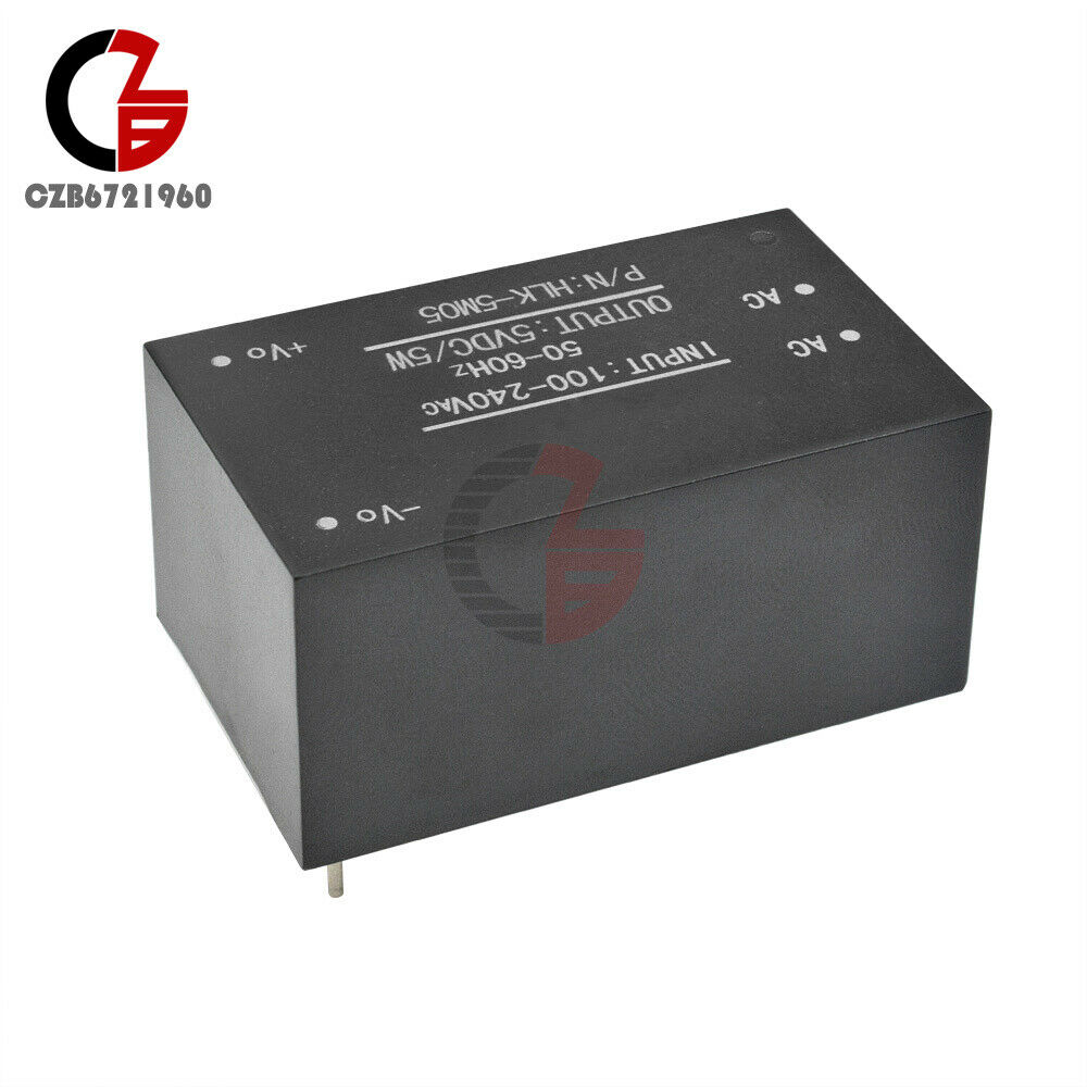 HLK-5M05 Compact Isolated Power Supply Switch Module 5W 1A AC-DC 220V to 5V