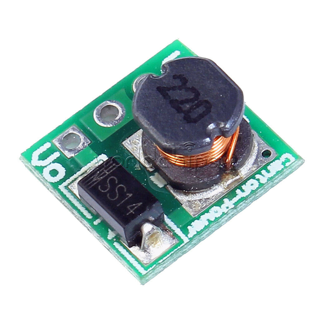 DC-DC Voltage Boost Converter Module Step Up Power Board 0.9-5V 3.3V 3.7V To 5V
