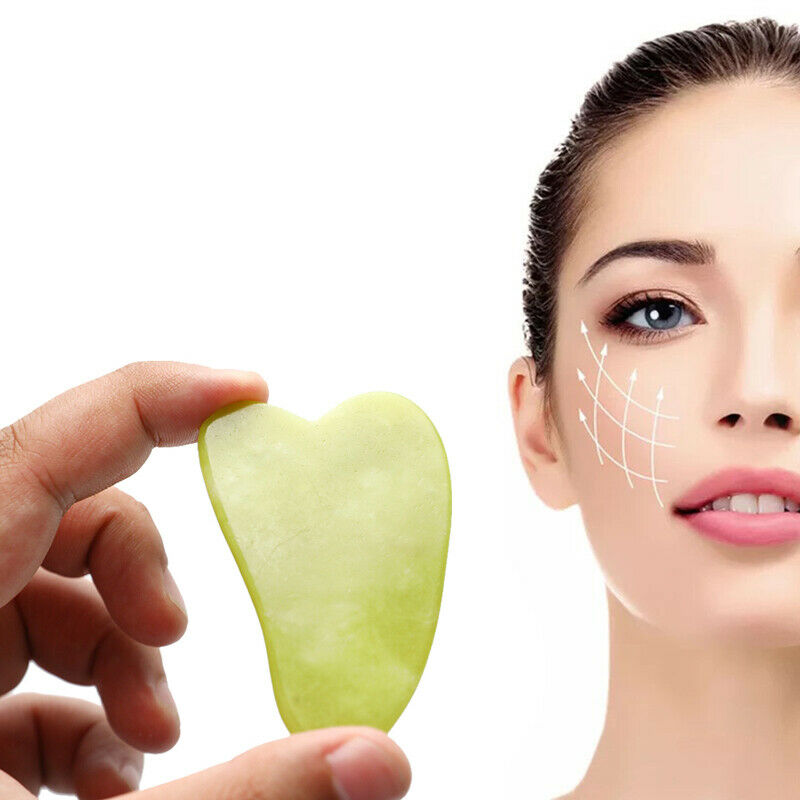 Jade Stone Gua Sha Massage Tool For Face SPA Therapy GuaSha Massager Boa.l8