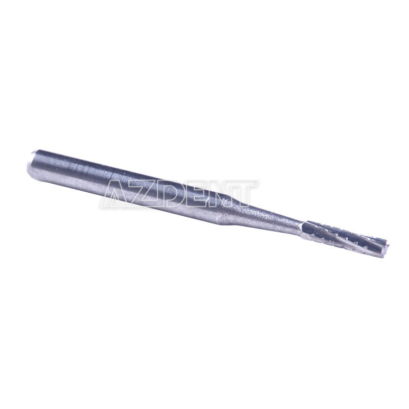 20 Kits Dental Carbide Tungsten Steel Burs Drill Cylinderical Fissure Type FG557