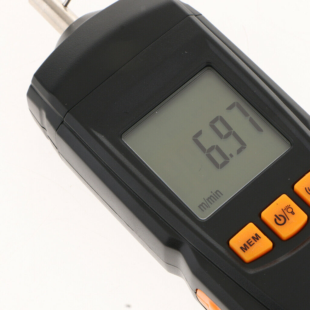 Digital Contact-Type Tachometer Speed Tach Meter 0.5-19999RPM Speed Meter