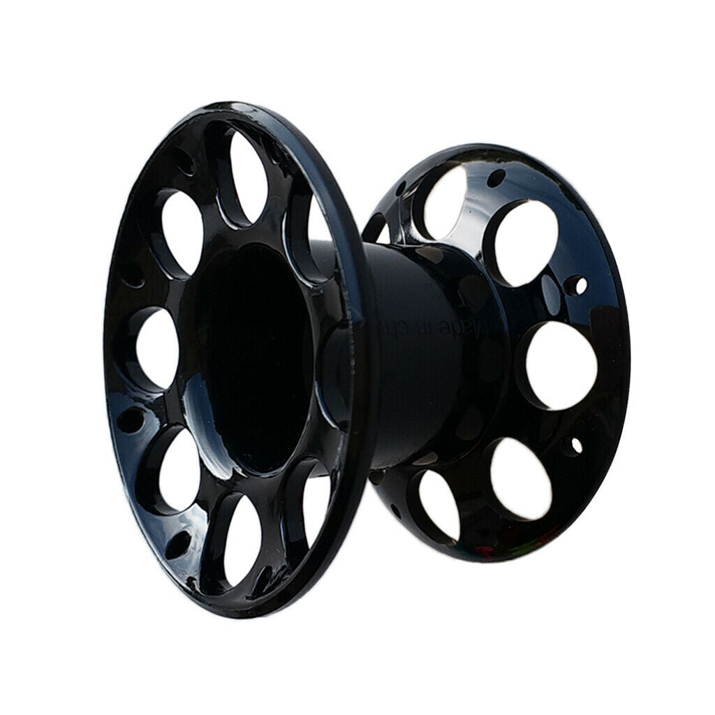 2pcs Diving Finger Spool Tech Dive Freediving Line Guide Holder Transparent Blue