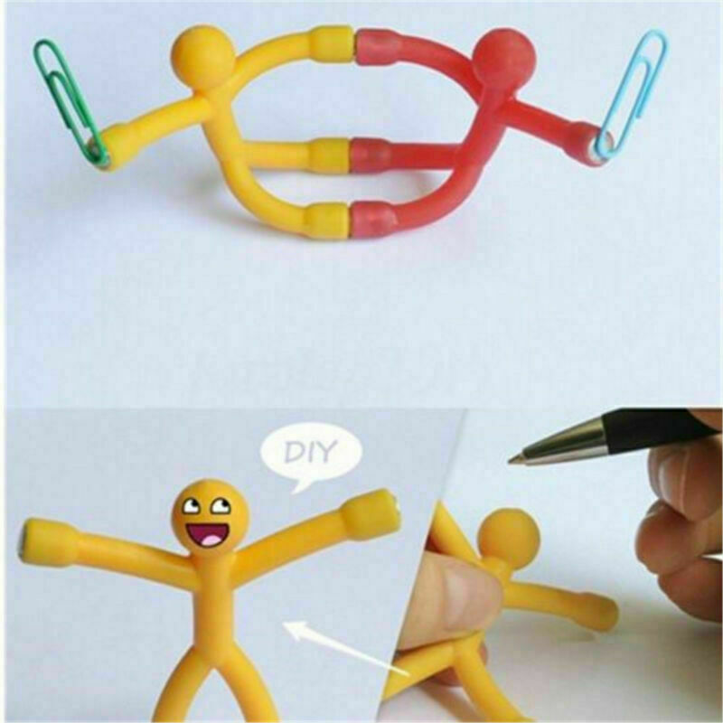 1pc Novelty Curiously Mini Q-Man Magnet Cute Magnetic Magnets Man Toys Gift
