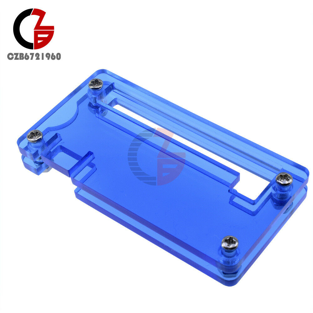 Blue Clear Acrylic Zero Case Shell Protection Box for Raspberry Pi Zero