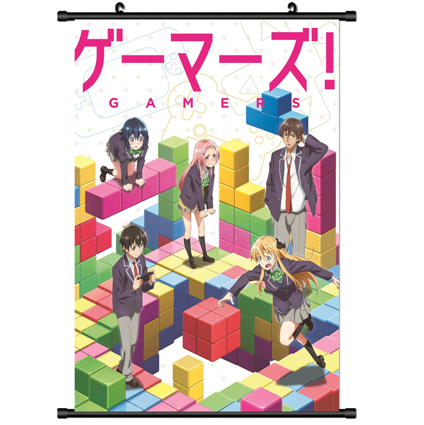 New Anime Gamers! Gamers Wall Poster Scroll 3122