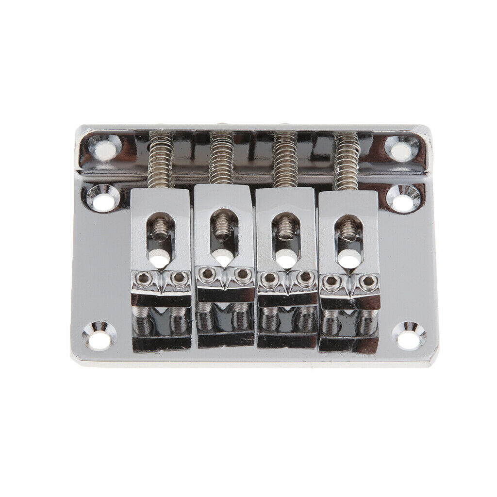 Fixed Bridge Tailpiece Set with Nut for Guitar Spare Parts