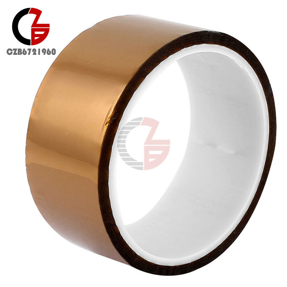4cm 40mm x 30M 100ft Tape 300℃ High Temperature Heat Resistant Polyimide
