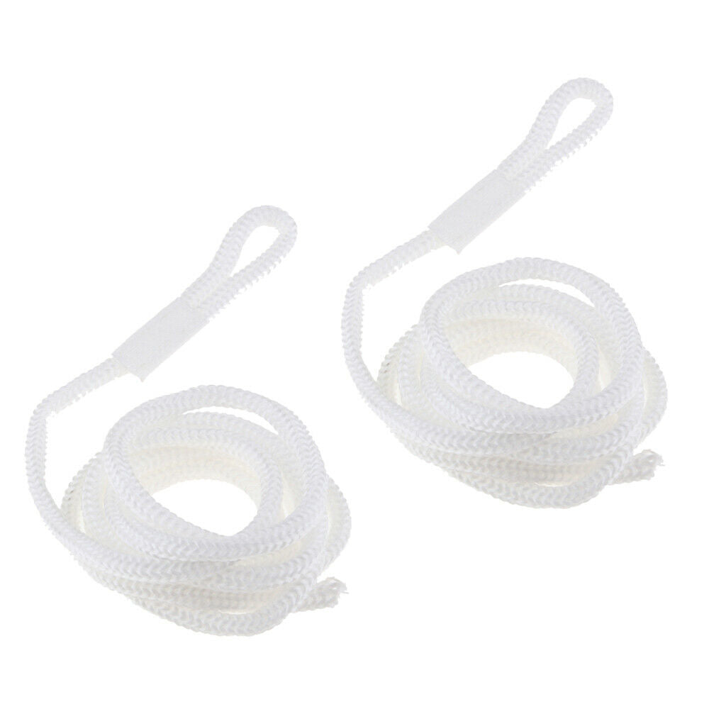 2x Double Braided 1/4" Inch x 5' Boat Docking Dock Windlass Anchor Rode Rope