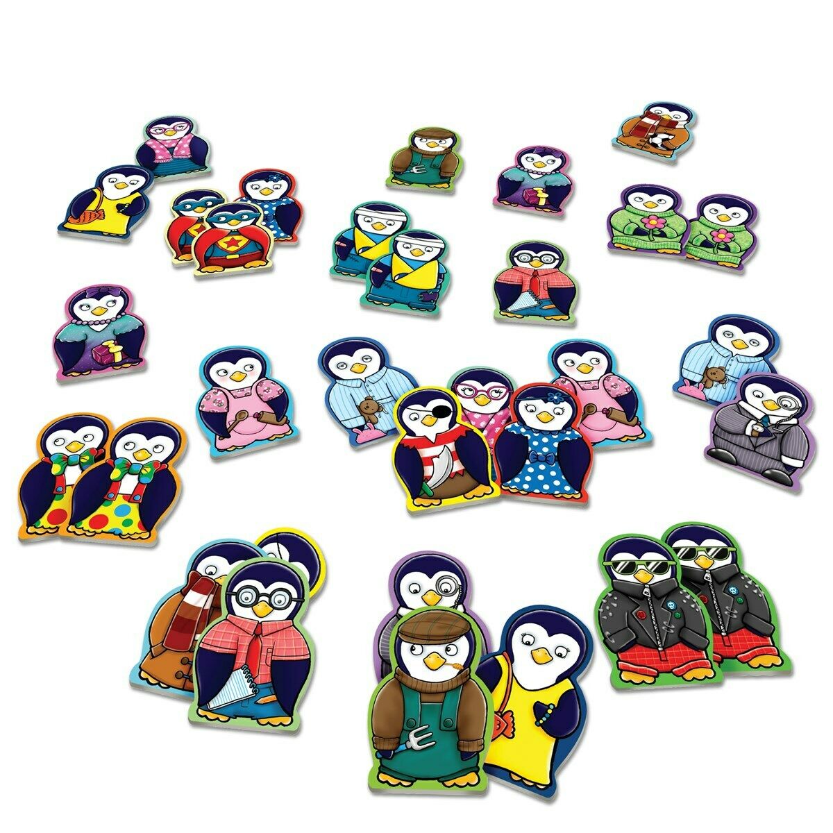 Orchard Toys 351 Penguin Pairs Mini Matching Game 32 Cards Toddler Children 3yr+