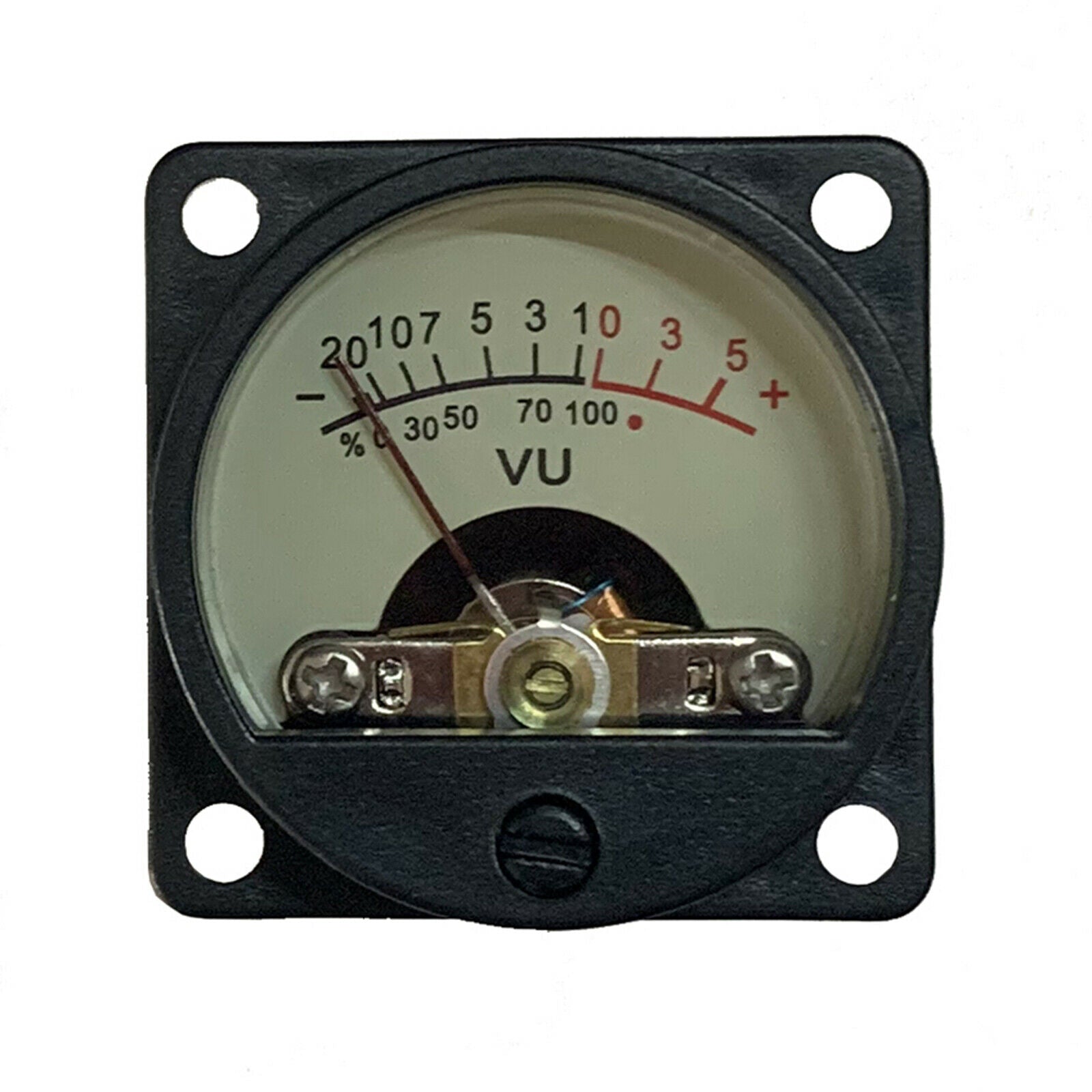 2pcs Analog VU Meter Panel Kit Decibel / Level Tester 6V-12V 500uA CQ-39W