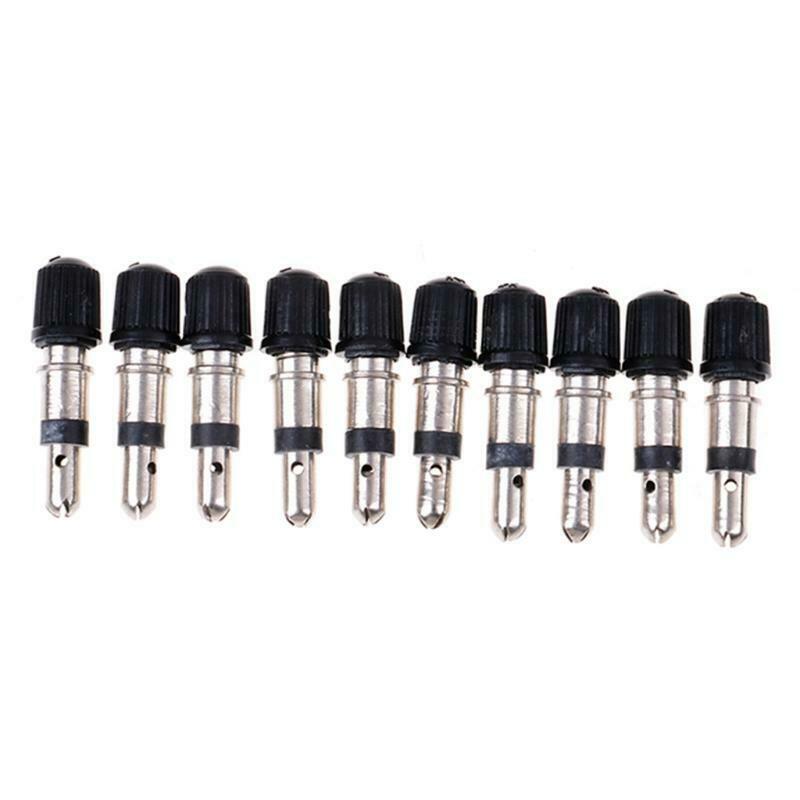 10 Pieces Bicycle Airtight Core Bicycle Nozzle Detachable German Removable Core