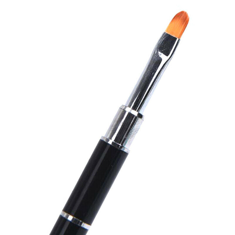 2-In-1 Double-Ended Dual-Use Nail Tool Nail Pen Poly Nail Gel Brush And Picker