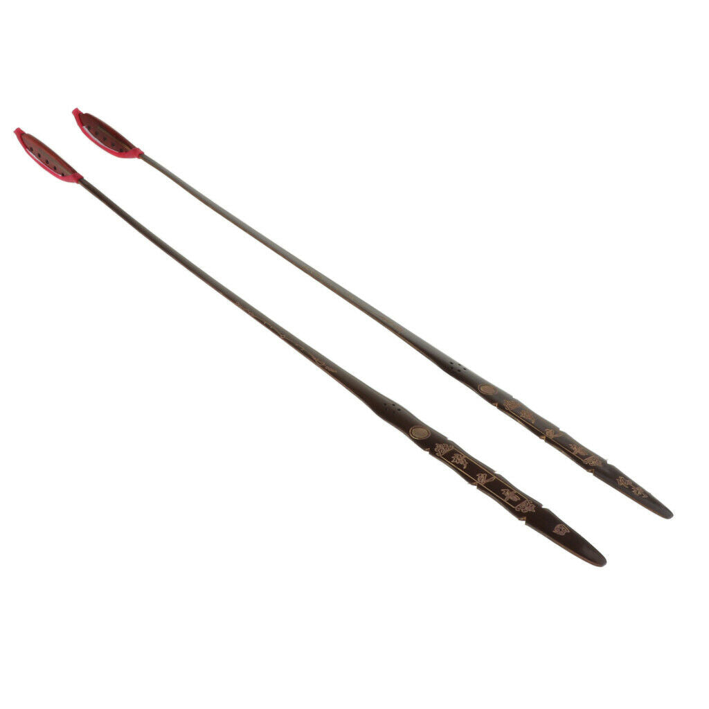 1 Pair Chinese Dulcimer Hammer Beater with Case Organiser