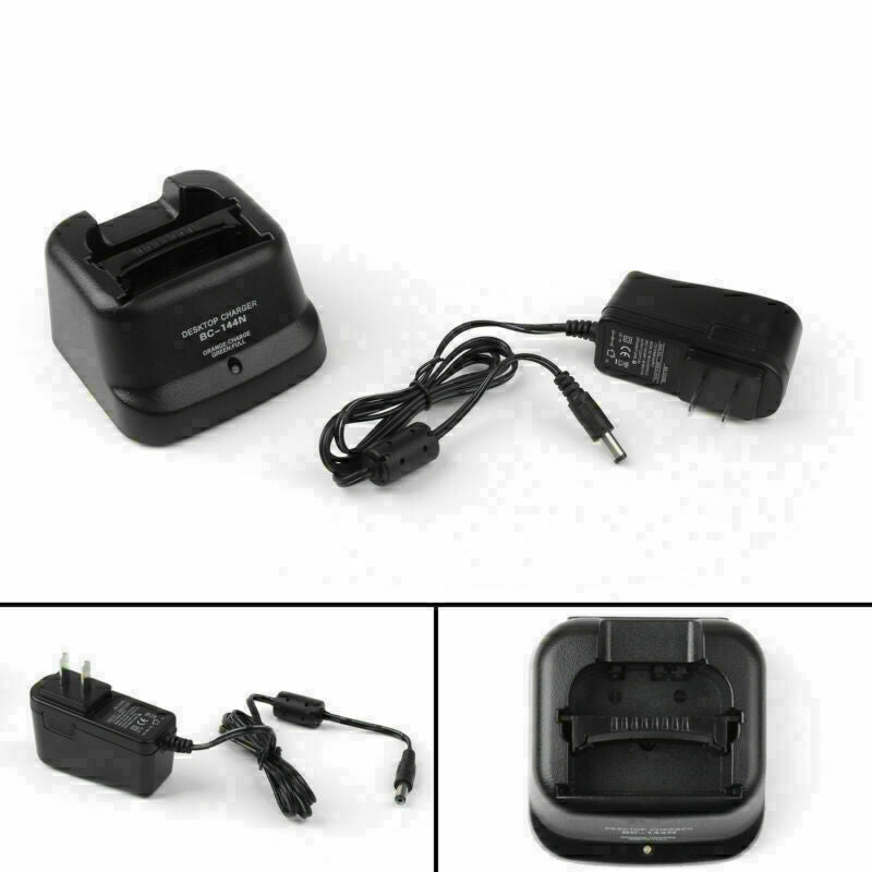 Desktop Charger For ICOM IC-V8 V82 F11 F22 F26 IC35FI Brand New CN
