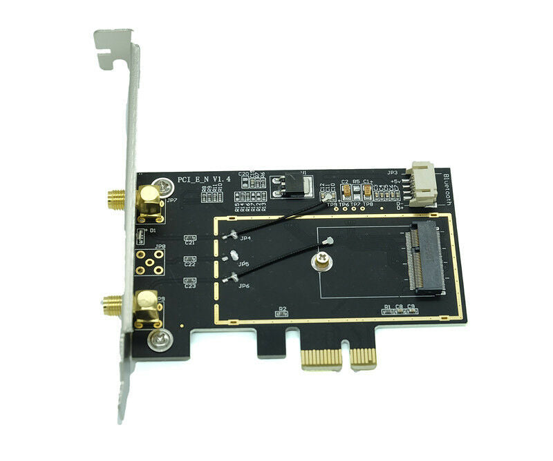 M.2/NGFF Wireless Card to PCI-e 1X Desktop WIFI WLAN CARD Adapter for 8260 9260