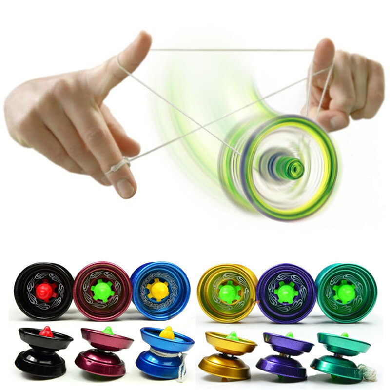 Cool Aluminum Design Professional YoYo Ball Bearing String Trick Alloy Kid.l8