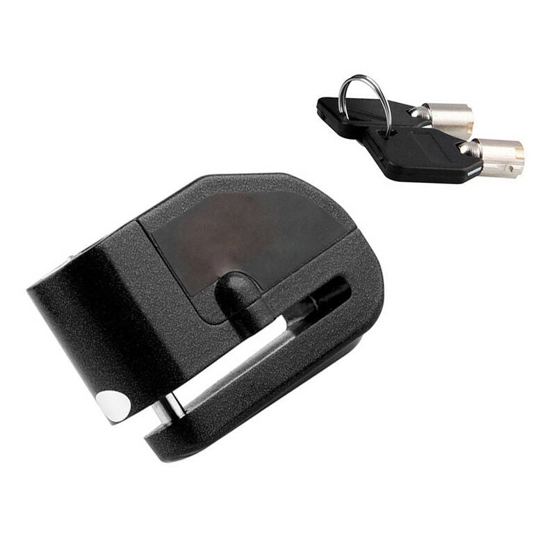 110DB Motorcycle Bicycle ATV Anti-theft Wheel Disc Lock Security Alarm Aluminum