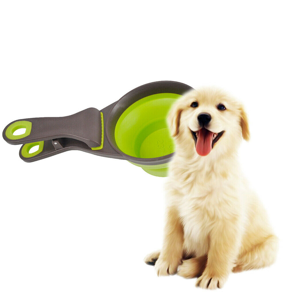 Pet Dog Portable Silicone Collapsible Feeding Bowl Food Water Dish Feeder