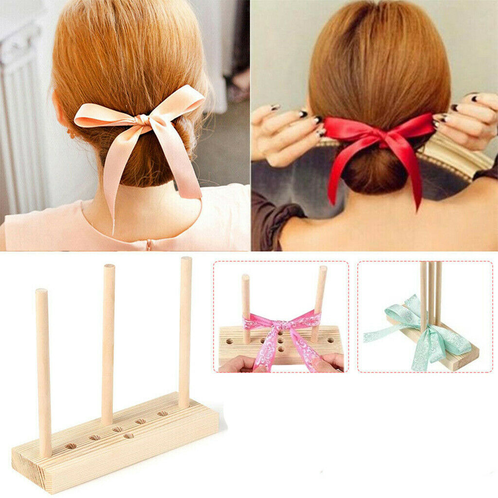 Wooden Ribbon Bow Maker Making Tool Gift Wrapping Christmas New Present