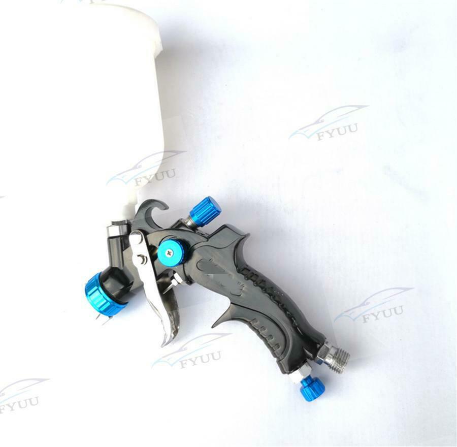 Spray Gun 1.0m Nozzle Paint Spot Repair Sprayer HVLP Spray Gun w/ Mixing Cup