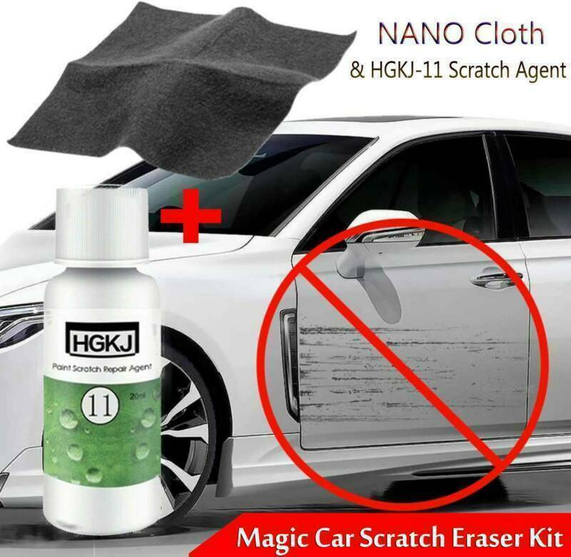 Nano Magic Car Scratch Remover Cloth & Light Paint Scratch Agent Repair Scuffs