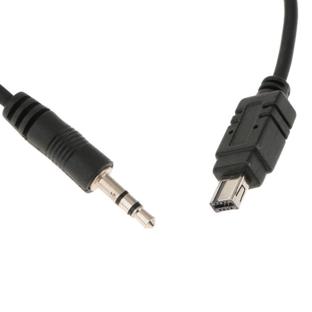 3.5mm to MC-DC2 N3 Remote Control Shutter Release Cable Coiled Cord for