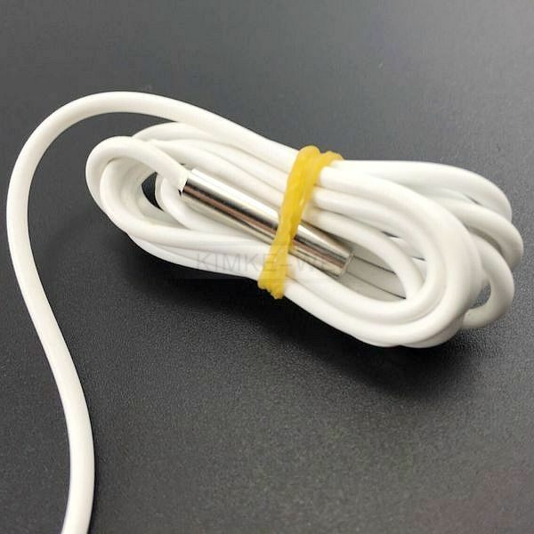 Mini White Digital LCD Thermometer Temperature Meter Probe Sensor New