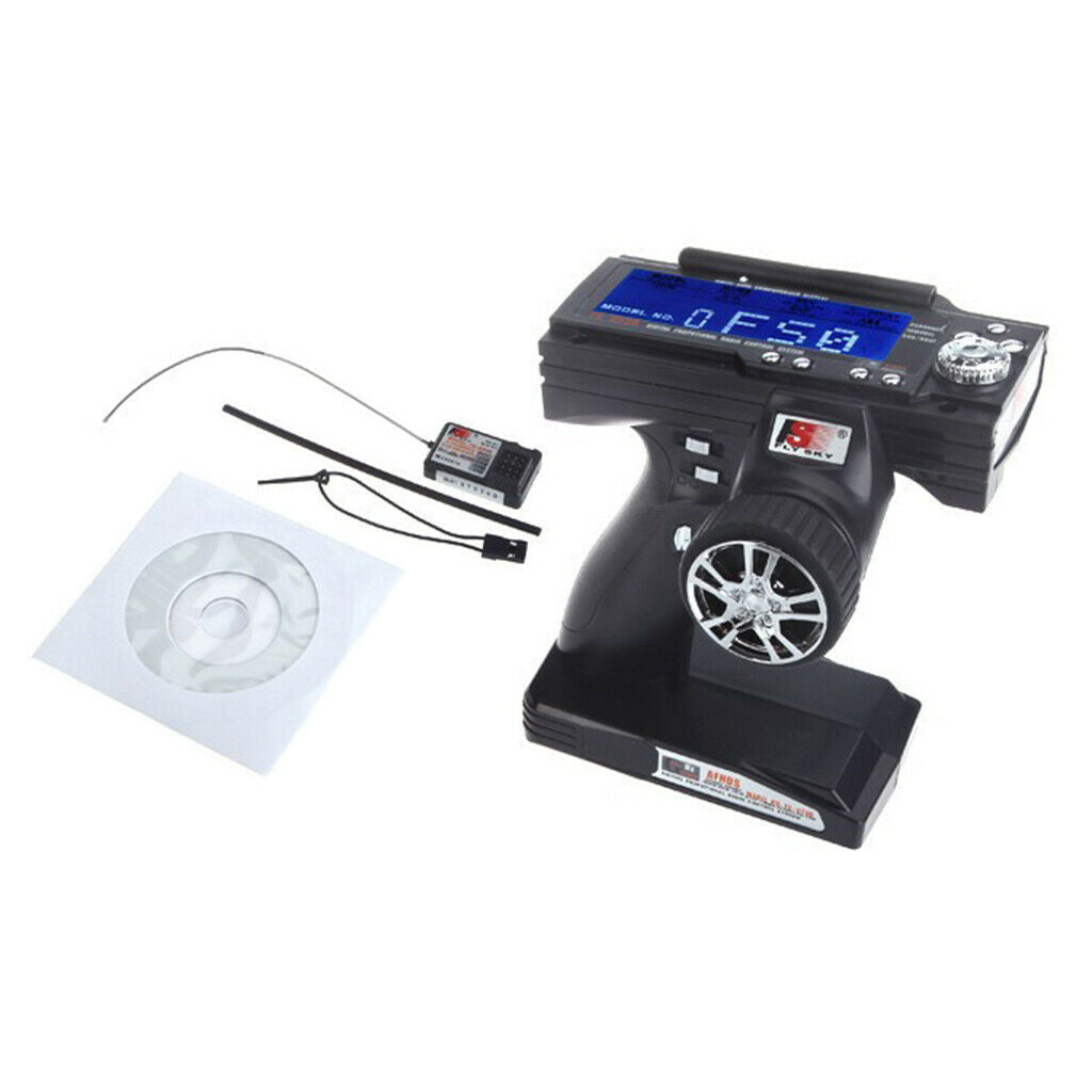 2.4G 3CH AFHDS FS-GT3B Radio Remote Transmitter w/ Receiver for 1/10 RC Car