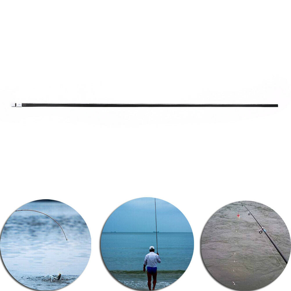 46cm 3 short intervals Fishing rod tips Spare tips Solid & hollow carbon .l8