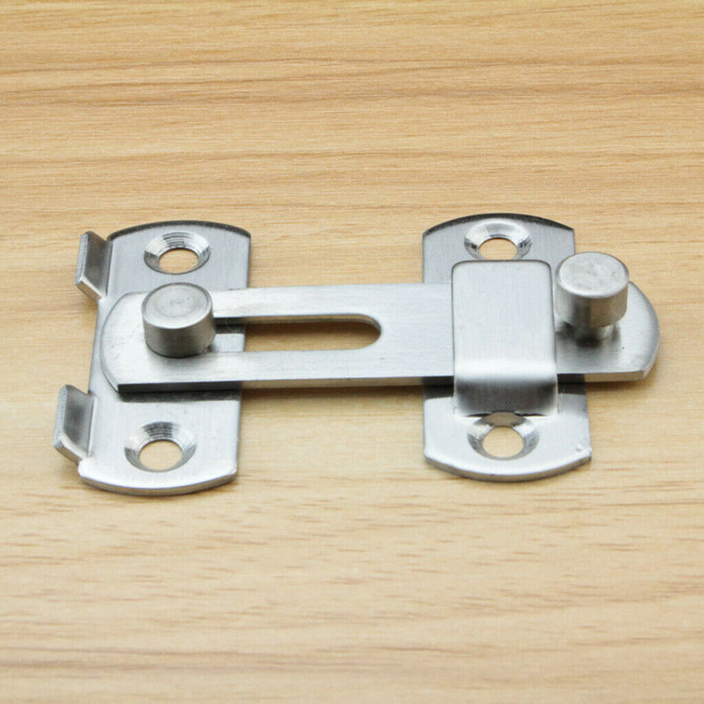 Stainless Steel Door Latch Sliding Lock Barrel Bolt Door Lock Latch Bolt, Safety