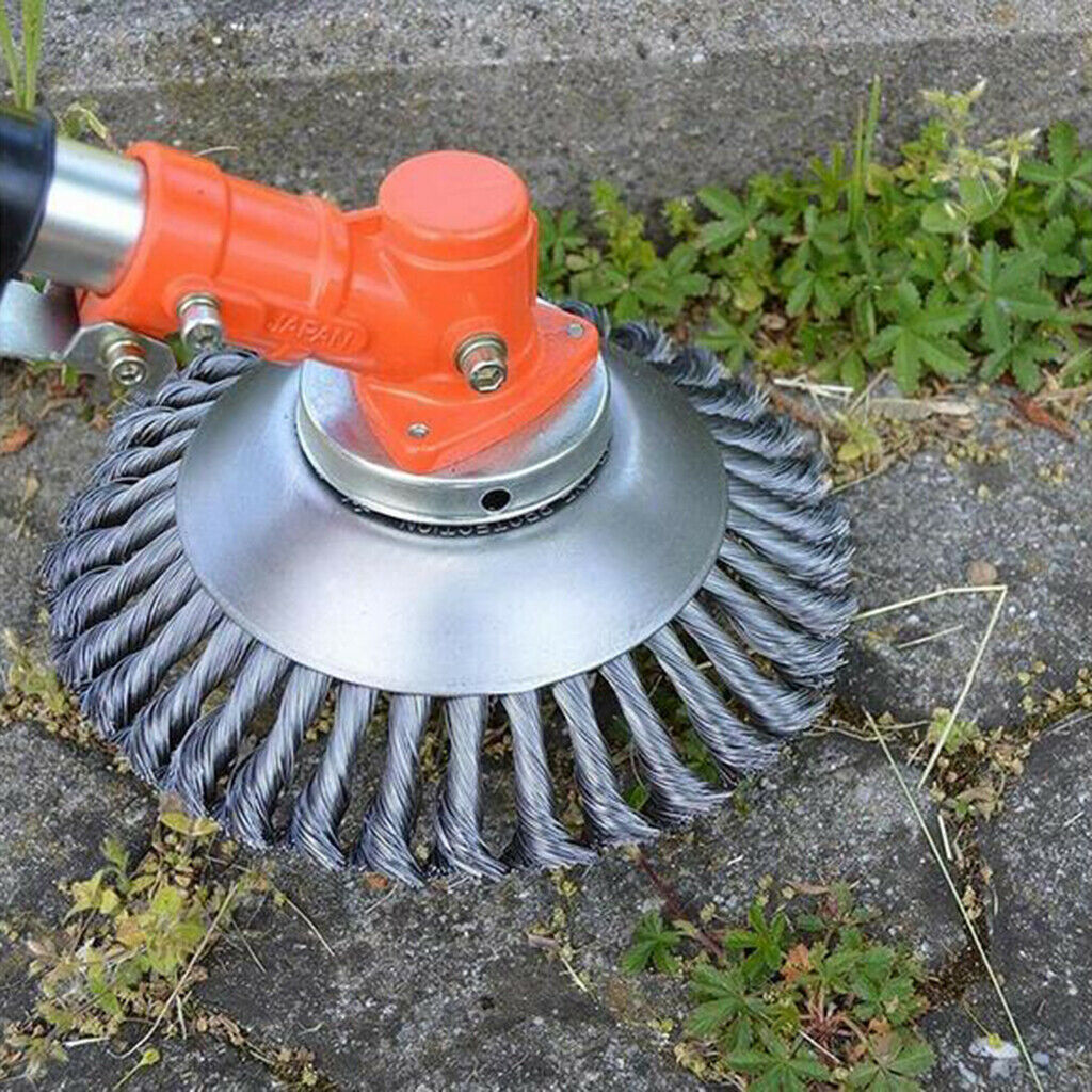 Grass Steel Wire Trimmer Head Grass Cleaning Lawn Mower Parts Access 6inch