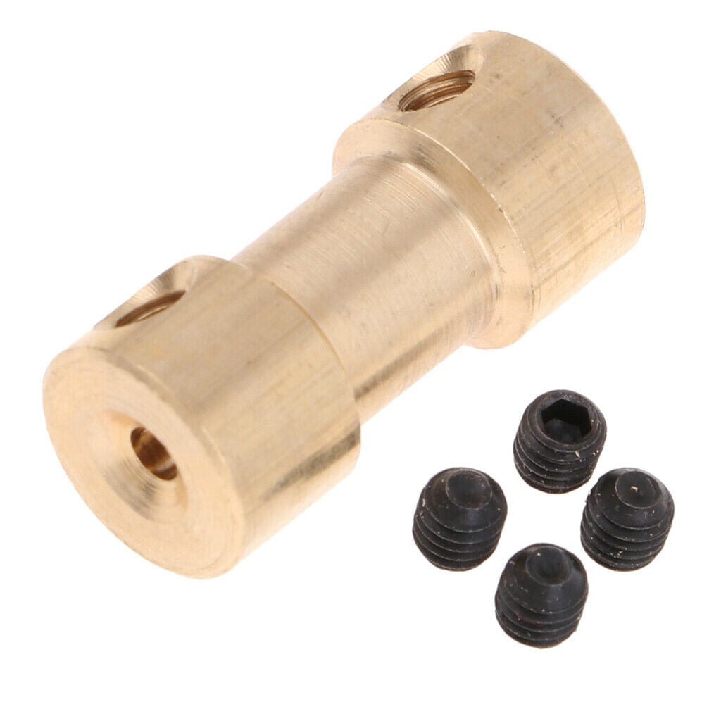 shaft coupling brass rigid coupler connector