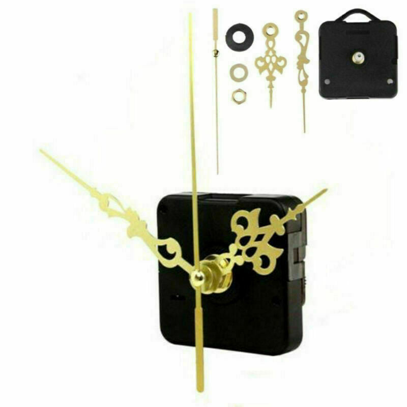 Wall Quiet Mute Hand Quartz Clock Movement Mechanism Repair Tool Parts Set DIY