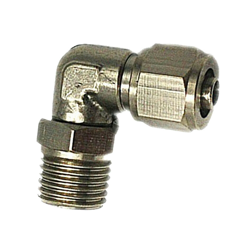 Thread L-shaped Brass Quick Joint Coupler Fitting 12-03